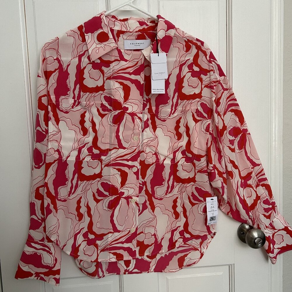Equipment Silk Blouse
